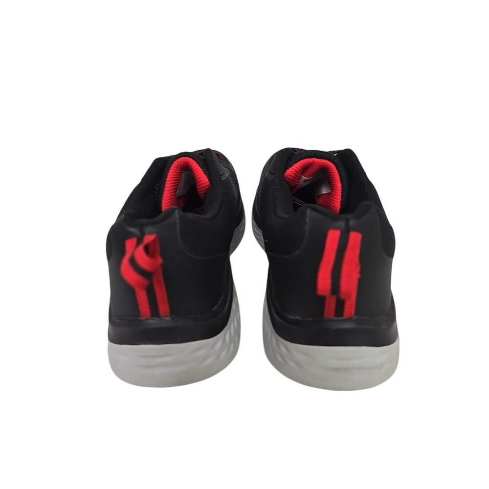 Skechers Women's Steel Toe Steel Plate Athletic Work Shoes 99997000 Black Red 9M - Picture 3 of 8